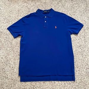 Polo Ralph Lauren size L polo royal blue